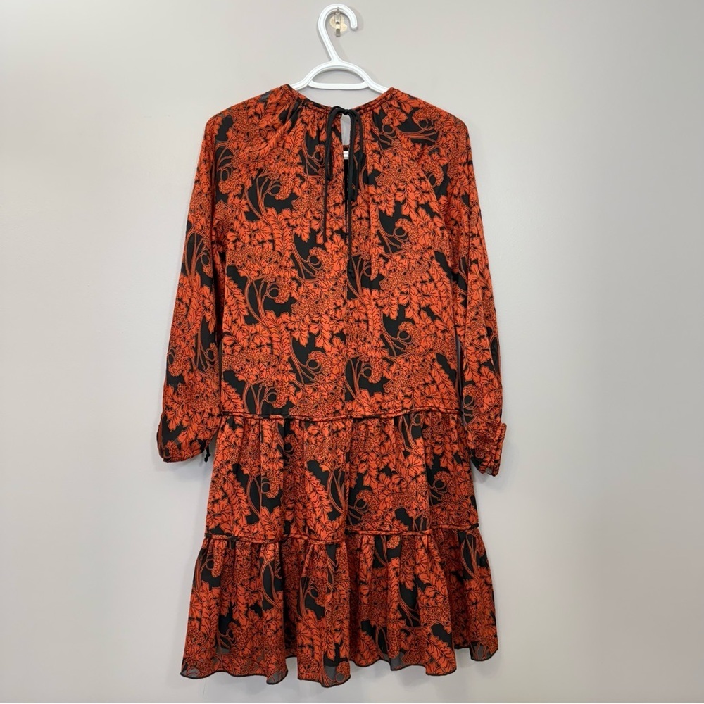 Aritzia  Le Fou Wilfred Tiered Long Sleeve Sundress size XXS - Picture 6 of 14